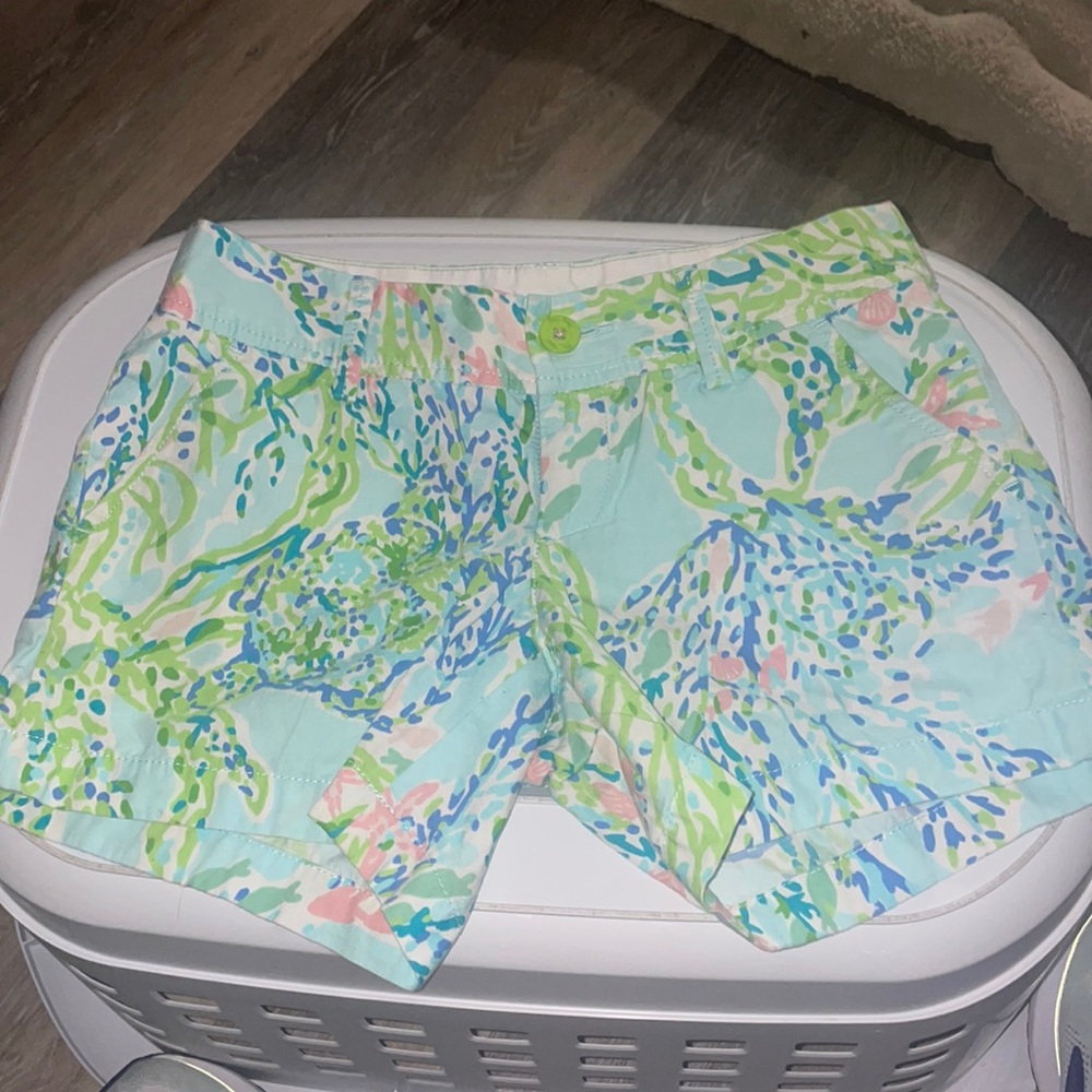 Lilly Pulitzer “The Callahan shorts” size 0